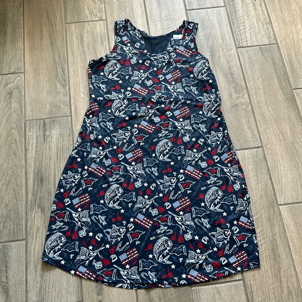 Columbia USA print dress